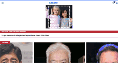 Desktop Screenshot of m.eltiempo.com