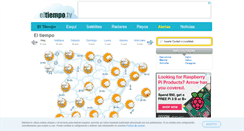 Desktop Screenshot of eltiempo.tv